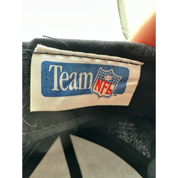 Vintage Miami Dolphins Hat Men Black Eastport Snap Back Cap embroidered - Picture 11 of 12